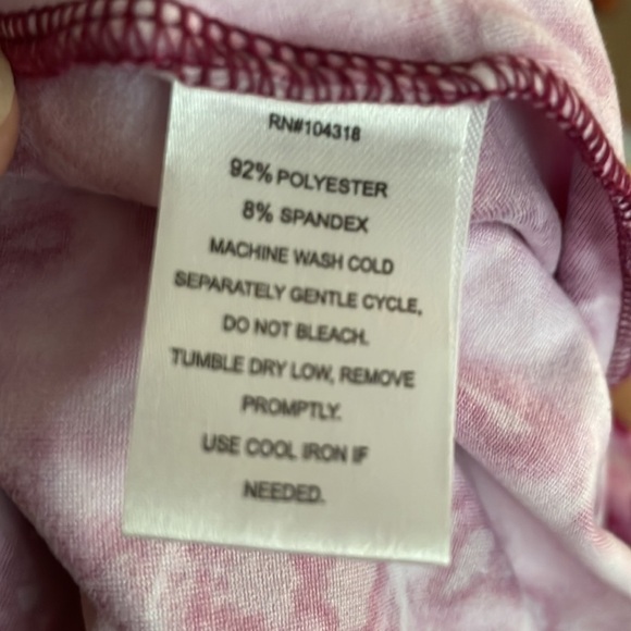 Allison Brittney Tie Dye Sleeveless Shift Dress - Picture 7 of 7